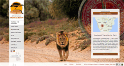 Desktop Screenshot of private-kalahari-safari.com