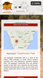Mobile Screenshot of private-kalahari-safari.com